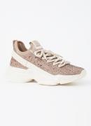 Steve Madden Maxima-R sneaker met glitter