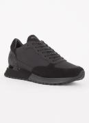 Mallet Diver sneaker van leer met nubuck details