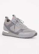 Mallet Popham sneaker van leer met mesh details