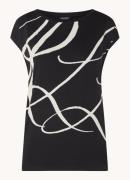 Ralph Lauren T-shirt met abstract dessin