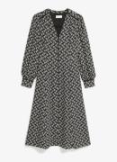 Hobbs Zadie midi blousejurk met grafische print