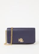 Ralph Lauren Clutch van leer met logo