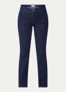 Claudia Sträter Mid waist flared jeans met donkere wassing