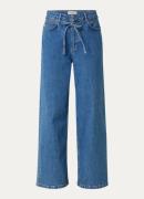 Modström Isolde high waist wide leg jeans met medium wassing