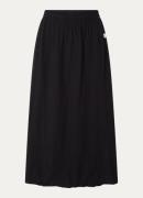 Penn & Ink Maxi rok met stretch