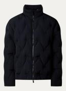 Burberry Puffer jack met quilt patroon en donsvulling