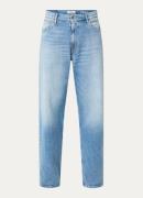 Replay Kyran straight leg jeans met lichte wassing en steekzakken