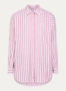 Sandro Blouse met strass en streepprint