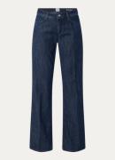 BRAX Maine high waist straight leg jeans in linnenblend