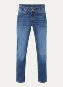 MAC Jeans Sue mid waist tapered fit cropped jeans met stretch