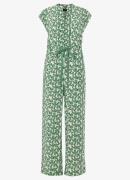 Whistles Straight fit jumpsuit met grafische print