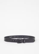 Levi's Keeper riem van leer met logo