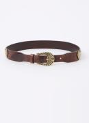 Gerard Darel Jana riem van leer met studs