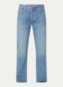 Levi's 501 straight leg jeans met lichte wassing