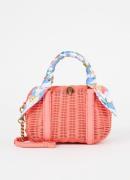 Kurt Geiger Kensington Basket handtas met leren details