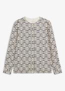 Hobbs Ava blouse met grafische print