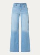 Liu Jo High waist flared jeans met medium wassing