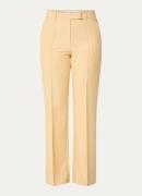 Aaiko Chantalle high waist wide fit pantalon met persplooi en structuu...