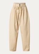 Isabel Marant Inaya high waist loose fit broek met steekzakken