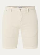 Replay Benni straight fit korte chino met steekzakken