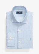 Ralph Lauren Custom fit overhemd van linnen met streepprint