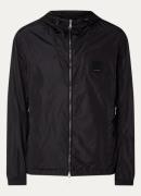 Armani Windjack met capuchon en ritszakken
