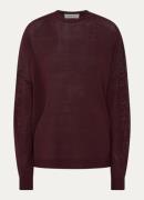 The Frankie Shop Basel sweater met ronde hals