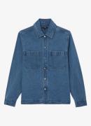 Reiss Tore overshirt van denim met gekleurde wassing