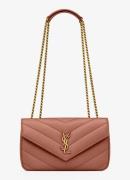 Saint Laurent Loulou Small schoudertas van lamsleer