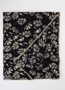 ba&sh Fady sjaal met bloemenprint 65 x 65 cm