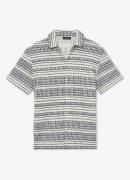 Reiss Chez regular fit overhemd van crochet