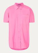 River Woods Oversized blouse met borstzak