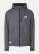 Armani Blouson jack met capuchon en logo