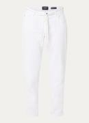 Rosner High waist tapered jeans met trekkoord en gekleurde wassing