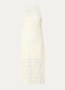 Fabienne Chapot Francis midi jurk met broderie