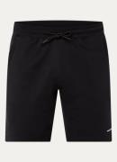 Airforce Straight fit korte joggingbroek van biologisch katoen met log...
