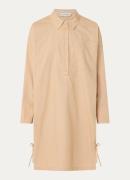 Sofie Schnoor Solene mini blousejurk met gestrikt detail