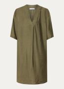 Co'Couture Caryn midi tuniekjurk met steekzakken
