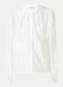 Aaiko Yna semi-transparante blouse met borduring