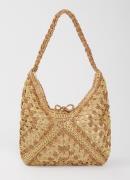 Becksöndergaard Wafted Emily strandtas van raffia
