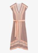 Reiss Gi Scarf midi tuniekjurk met strikceintuur