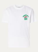 Carhartt WIP Pronto T-shirt van biologisch katoen met logo- en backpri...