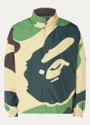Bape Jack met camouflage print en ritszakken