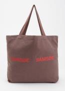 SAMSØE SAMSØE Frinka shopper met logo