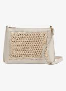 Reiss Bernice crossbodytas van raffia