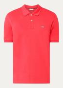 Gant Regular fit polo van piqué katoen met logo