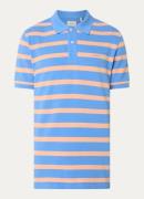 Gant Regular fit polo van piqué katoen met streepprint