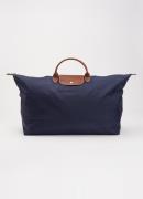 Longchamp Le Pliage Original reistas XL met leren details