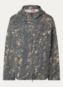 Diesel J-Lint Jack met capuchon en camouflage print