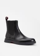 HUGO Lenner chelsea boot van leer